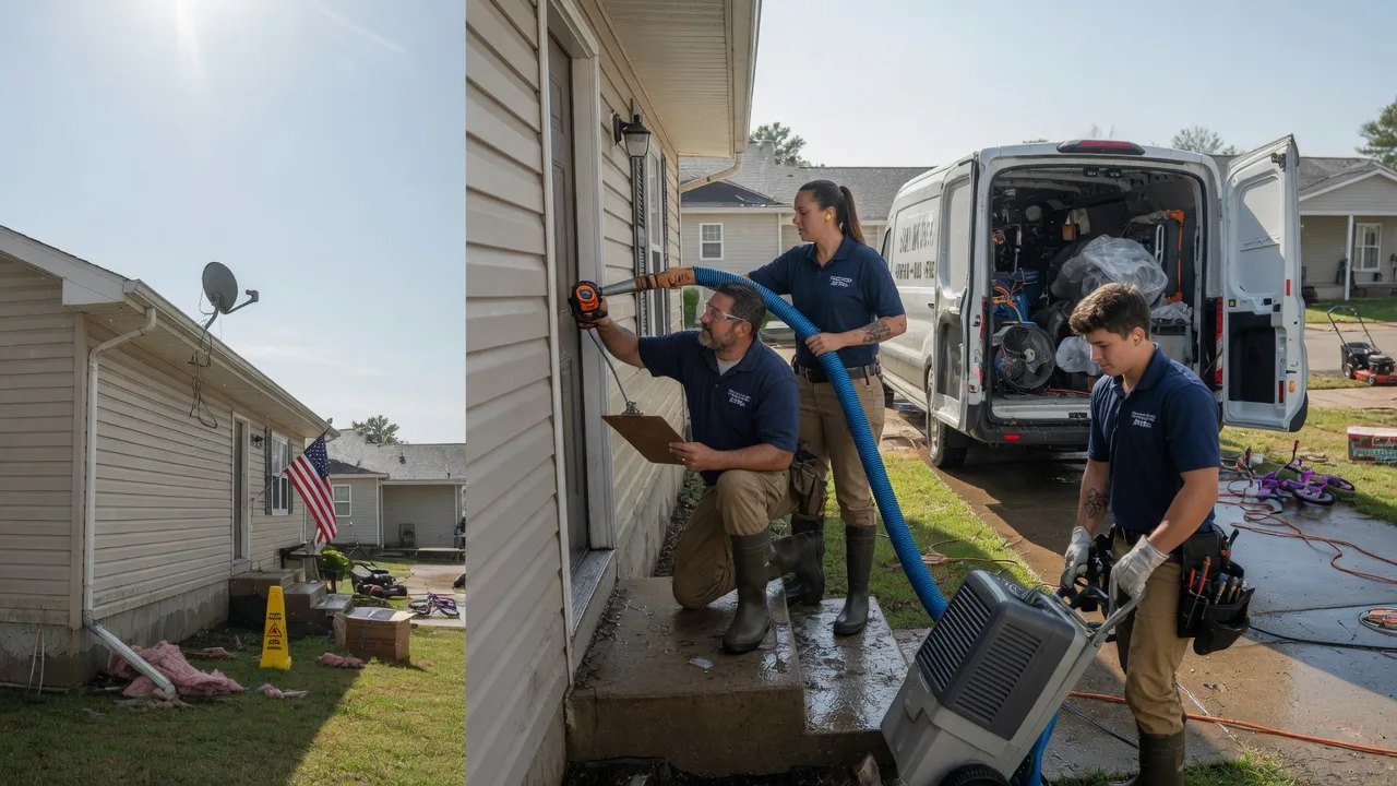 Ceiling Water Damage Restoration in North Canton, OH near me